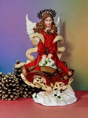 Angels Beside Me LAUREN Guardian Of Holiday Friends Figurine Ingrid 2008